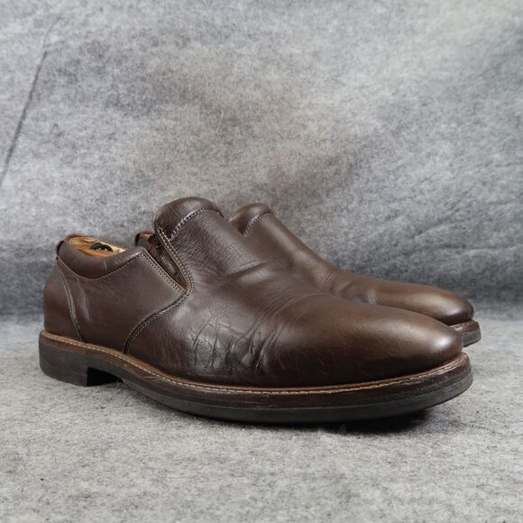 Johnston & Murphy Shoes Mens 9.5 Slip On Loafer Classic Leather Comfort Barlow main image 11